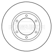 Тормозной диск BORG & BECK BBD5288