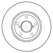 Тормозной диск BORG & BECK BBD5292