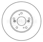 Тормозной диск BORG & BECK BBD5319