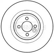 Тормозной диск BORG & BECK BBD5333