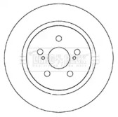 Тормозной диск BORG & BECK BBD5346