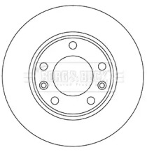 Тормозной диск BORG & BECK BBD5358