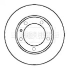 Тормозной диск BORG & BECK BBD5700S