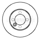 Тормозной диск BORG & BECK BBD5701S