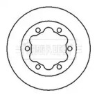 Тормозной диск BORG & BECK BBD5725S