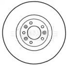 Тормозной диск BORG & BECK BBD5774S