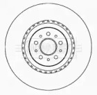 Тормозной диск BORG & BECK BBD5802S
