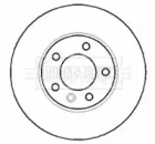Тормозной диск BORG & BECK BBD5901S