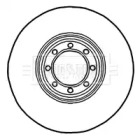 Тормозной диск BORG & BECK BBD5902S