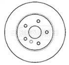 Тормозной диск BORG & BECK BBD5951S
