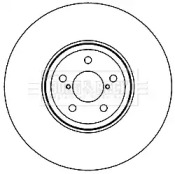 Тормозной диск BORG & BECK BBD5959S