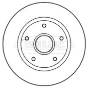 Тормозной диск BORG & BECK BBD5966S