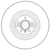 Тормозной диск BORG & BECK BBD5984S