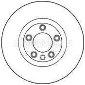 Тормозной диск BORG & BECK BBD5994S