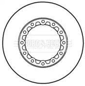 Тормозной диск BORG & BECK BBD6020S