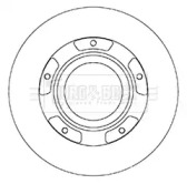 Тормозной диск BORG & BECK BBD6067S