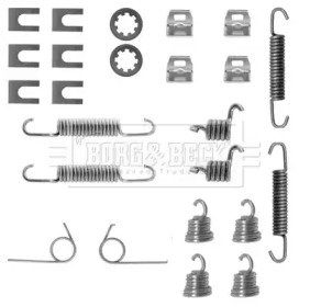 Комплектующие, колодки дискового тормоза BORG & BECK BBK6104