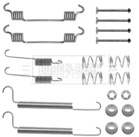 Комплектующие, колодки дискового тормоза BORG & BECK BBK6133