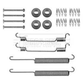 Комплектующие, колодки дискового тормоза BORG & BECK BBK6134