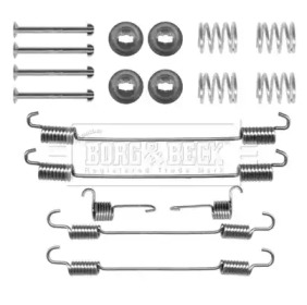 Комплектующие, колодки дискового тормоза BORG & BECK BBK6247