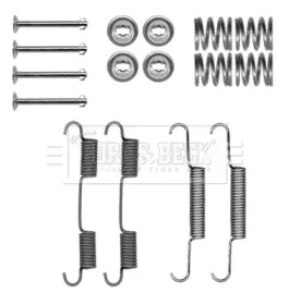 Комплектующие, колодки дискового тормоза BORG & BECK BBK6322