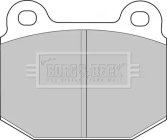 Комплект тормозных колодок BORG & BECK BBP1005