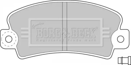 Комплект тормозных колодок BORG & BECK BBP1036