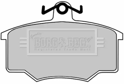 Комплект тормозных колодок BORG & BECK BBP1049