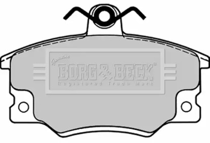 Комплект тормозных колодок BORG & BECK BBP1090