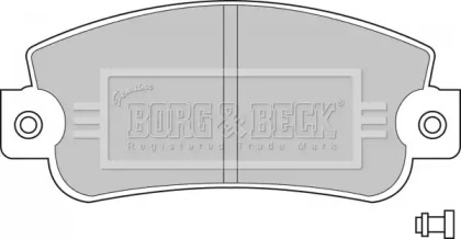 Комплект тормозных колодок BORG & BECK BBP1094