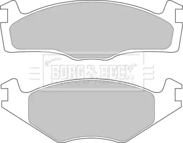 Комплект тормозных колодок BORG & BECK BBP1101