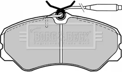 Комплект тормозных колодок BORG & BECK BBP1130