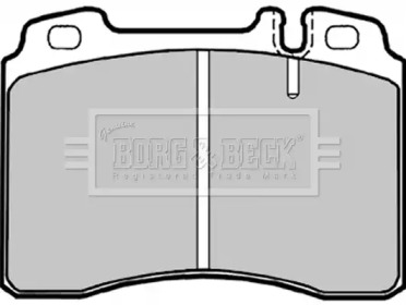 Комплект тормозных колодок BORG & BECK BBP1181