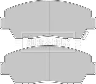 Комплект тормозных колодок BORG & BECK BBP1248