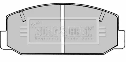 Комплект тормозных колодок BORG & BECK BBP1276