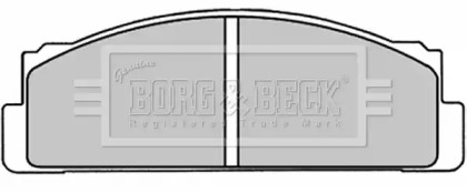 Комплект тормозных колодок BORG & BECK BBP1310