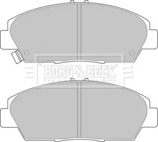 Комплект тормозных колодок BORG & BECK BBP1398