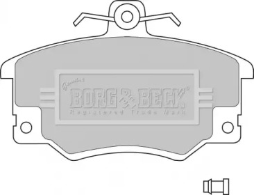 Комплект тормозных колодок BORG & BECK BBP1410