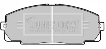 Комплект тормозных колодок BORG & BECK BBP1451