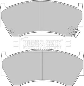 Комплект тормозных колодок BORG & BECK BBP1470