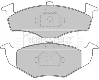 Комплект тормозных колодок BORG & BECK BBP1471