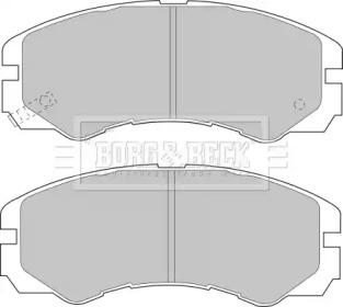 Комплект тормозных колодок BORG & BECK BBP1485