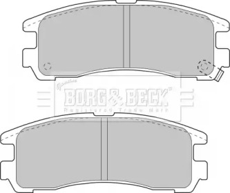 Комплект тормозных колодок BORG & BECK BBP1500