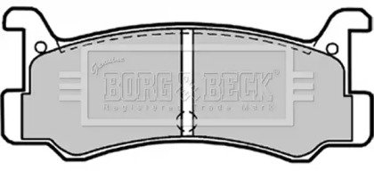 Комплект тормозных колодок BORG & BECK BBP1540