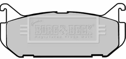 Комплект тормозных колодок BORG & BECK BBP1546