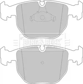 Комплект тормозных колодок BORG & BECK BBP1595