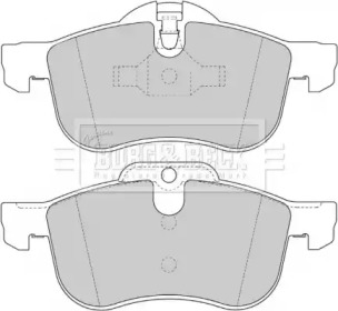 Комплект тормозных колодок BORG & BECK BBP1614