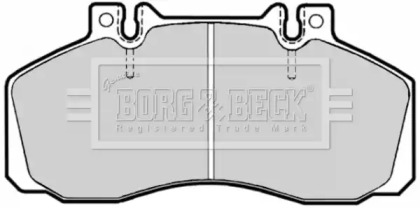 Комплект тормозных колодок BORG & BECK BBP1636