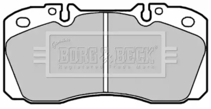 Комплект тормозных колодок BORG & BECK BBP1660