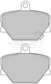 Комплект тормозных колодок BORG & BECK BBP1679